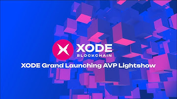 XODE Grand Launching AVP Lightshow | XODE Launching Event