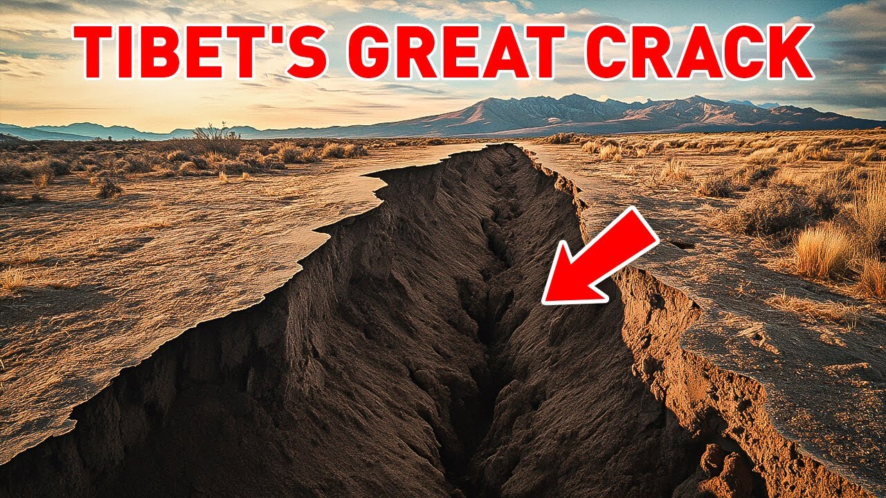 Land Splitting Open in Tibet – What’s Causing the Rift? - YouTube