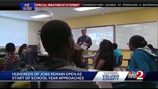 More recruitment needed to fill jobs at Volusia County schools