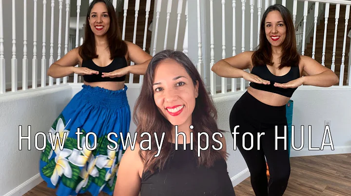 Basic HULA how to sway hips for hula dancing
