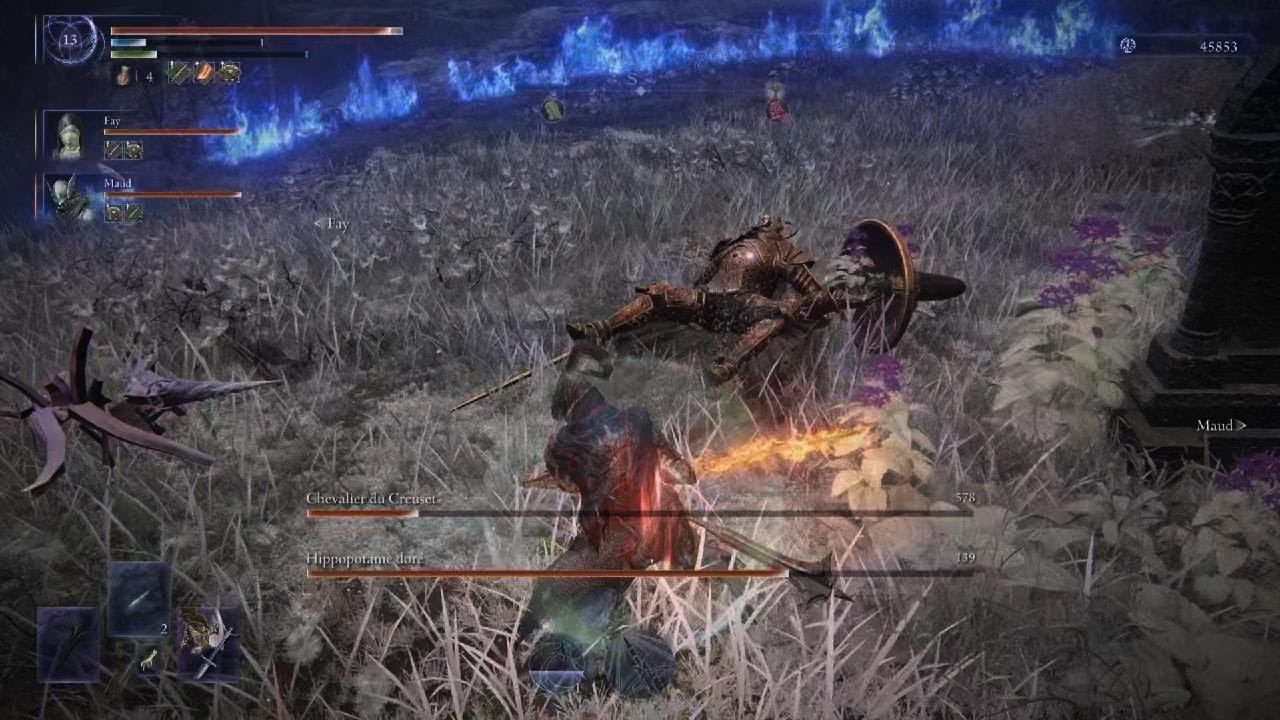 ELDEN RING NIGHTREIGN : Bête de L'Equilibre Souverain [Deep of Night Level 5] [Faux du Halo]