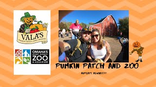 Valas pumpkin patch and Henry Doorly zoo family getaway
