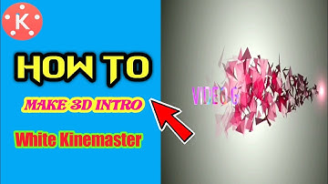 How To Make 3D Intro White Kinemaster || Text Animation Tutorial || Video Gamer Club