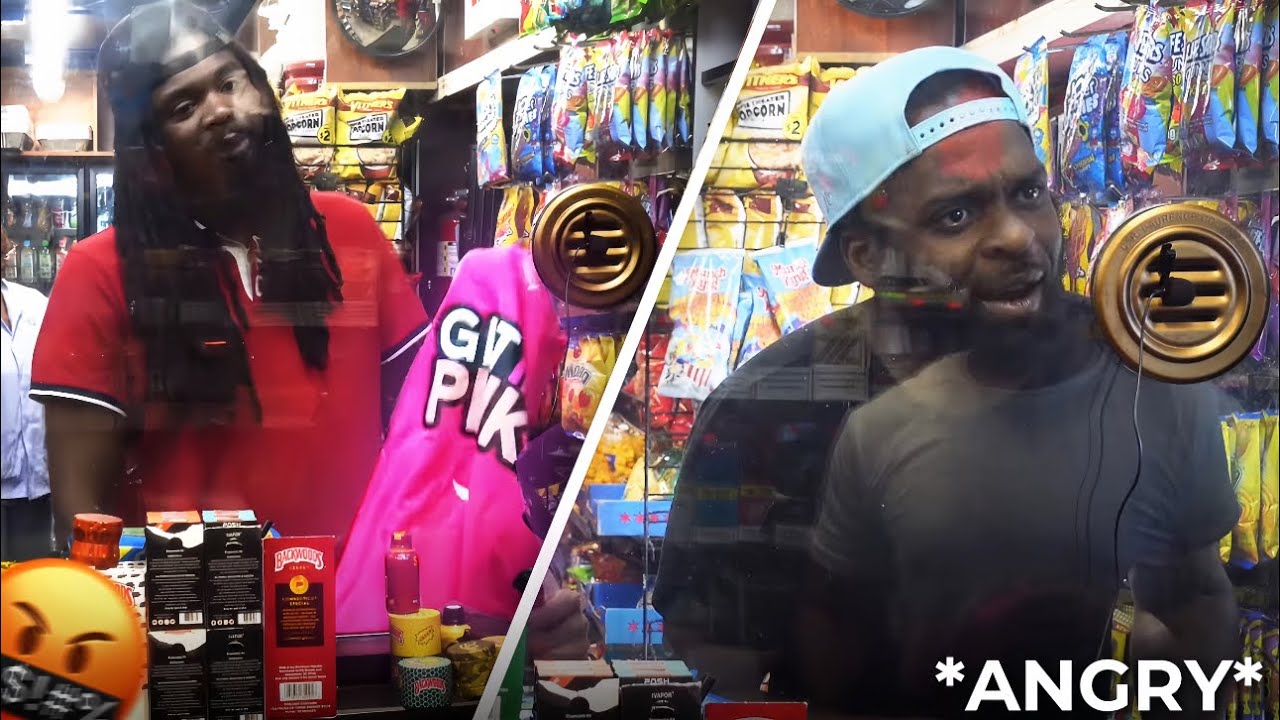 Customer Goes crazy and crashes out for giving him Pink Shirt