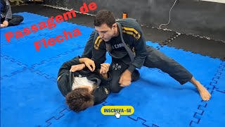 Passagem de Guarda Flechando | JAN CARNEIRO #jiujitsu #bjj #selfdefense #oss