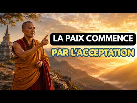 Apprends à accepter la vie et toi-même | Sagesse bouddhiste pour le bonheur