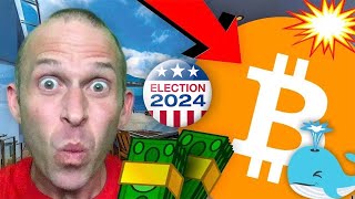 BITCOIN WHALE DUMP & PUMP 🐳 [us election..]
