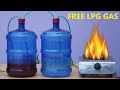 Amazing idea 2023 to use free LPG Gas from water - at home