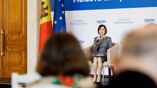 🔵LIVE: Conferința de presă a Președintei Maia Sandu