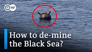 Download lagu The dangers of drifting sea mines in the Black Sea | DW News