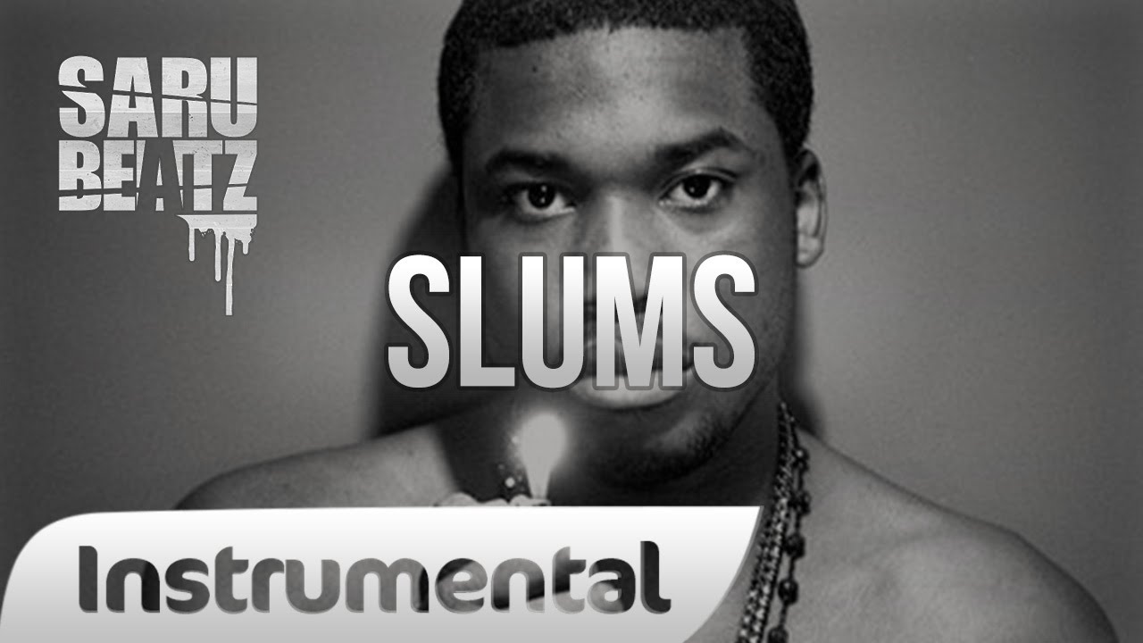 Meek Mill Drill Trap Gangsta Style Beat Rap Instrumental " Slums " - SaruBeatz