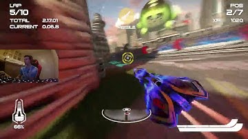 Wipeout Omega Collection - The Downtown A+ Challenge Race