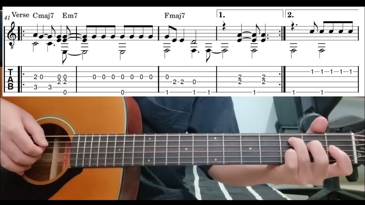 Cirlces (Post Malone) - Easy Fingerstyle Guitar Playthrough Tutorial Lesson With Tabs Cirlces (Post Malone) - Easy Fingerstyle Guitar Playthrough Tutorial Lesson With Tabs