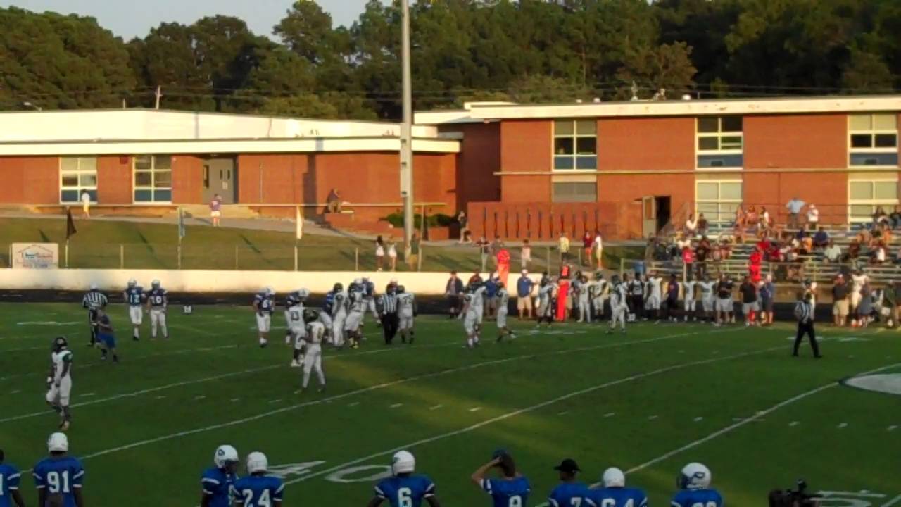 2016 South Johnston Trojans 25 Clayton Comets 26 football game YouTube