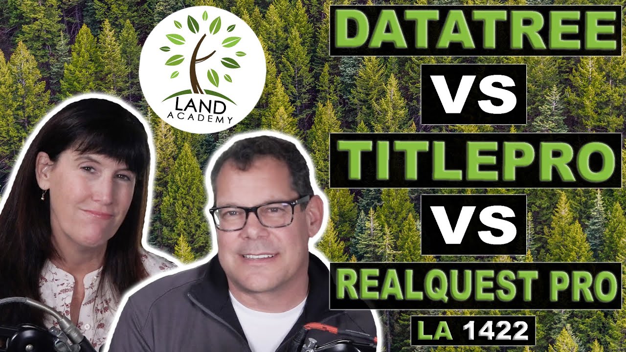DataTree vs TitlePro vs RealQuest Pro (LA 1422) YouTube