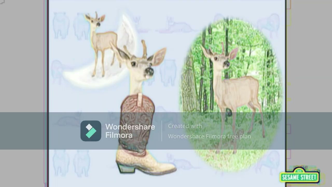 Elmo's World Quizzes Wild Animals Color Sketch 