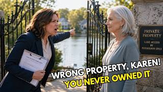 HOA Karen Listed My Private Lake as HOA Property — I Bought Her Only Exit, Then…
