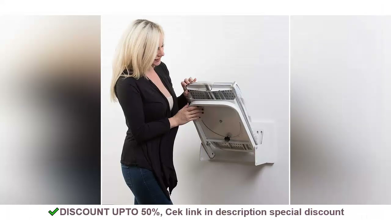 Wall Mounted Ironing Board Heavy Duty Foldable Hiding 180° Swivel Ironing Board