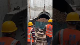 The Process Of Extracting Soil From Underground
