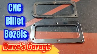 Ford Escort MK1 Restoration Project CNC Billet Bezels For The Handbrake