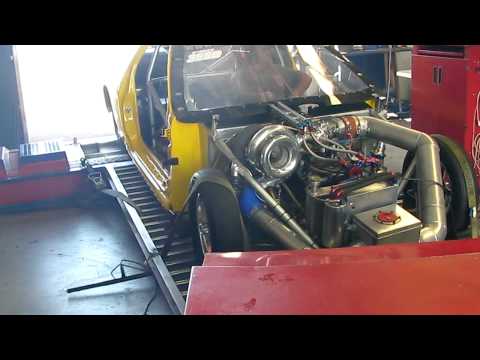 Mick's rx7 on dyno for methanol tune at intune per...