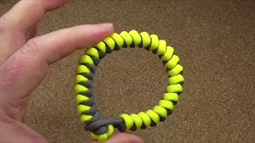 How To Make The Snake Knot Paracord Bracelet