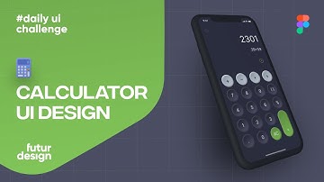 Daily UI Challenge | Calculator UI Design | Day - 04 | Figma Tutorial for Beginners