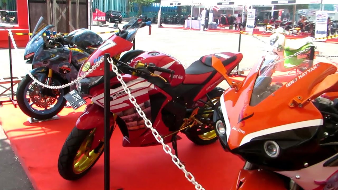 Honda Modif Kontes Kontes Modifikasi Motor Terbesar Indonesia