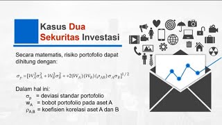 Risiko dan Return Harapan Portofolio