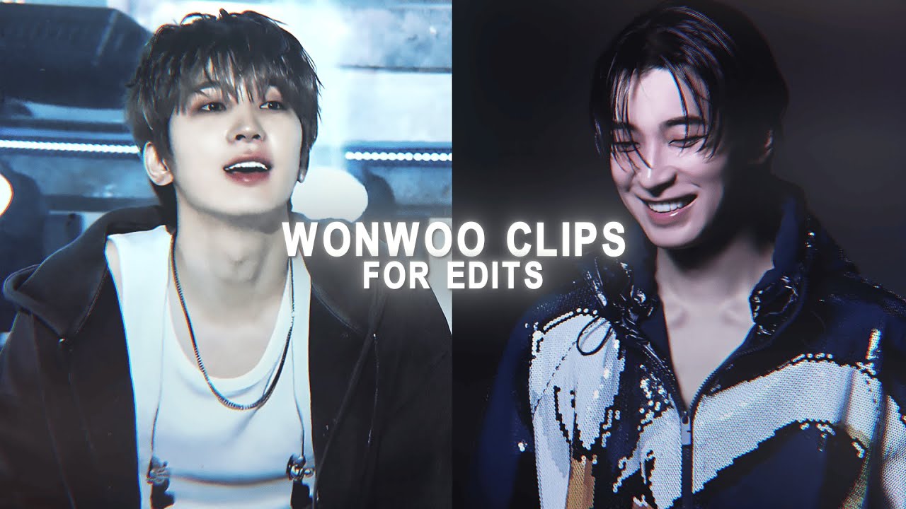 wonwoo cute/soft clips for edits #1
