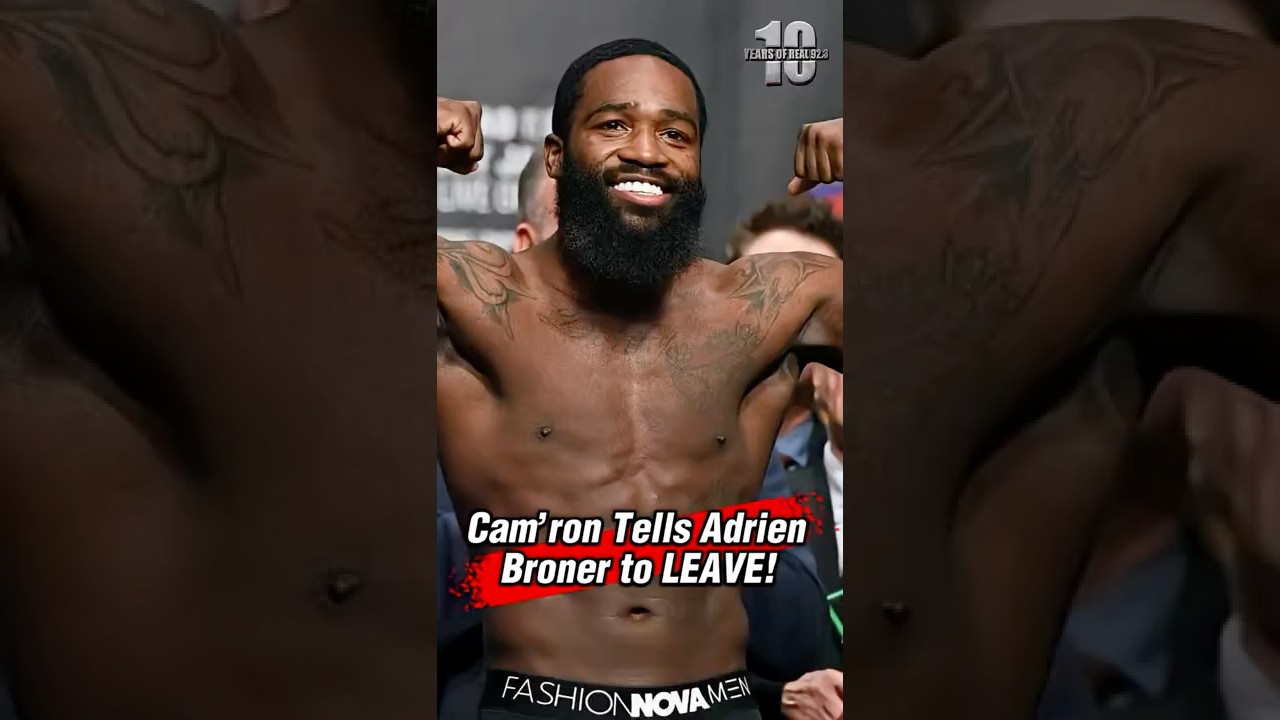 Adrien Broner Asked to Leave By Cam'ron!