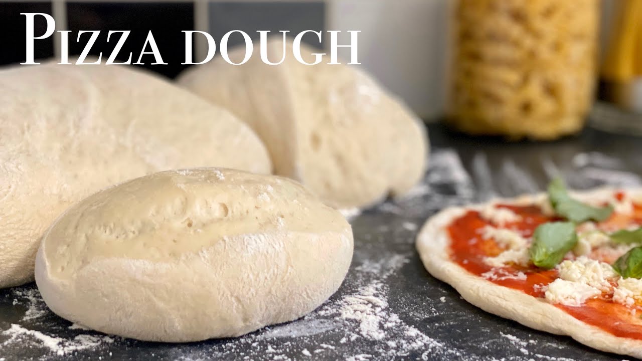 How to make Pizza dough using bread flour YouTube