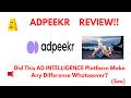 AdPeekr Review- Is There Anything Amazing About This AD INTELLIGENCE Platform At ALL (Do not Use Yet