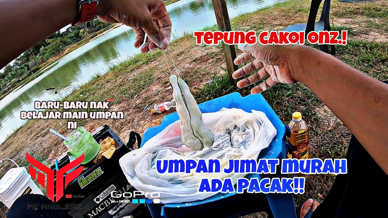 UMPAN CAKOI PANDAN DURIAN | PATIN ADA SAMBUT | KOLAM FIGHTER #VLOG22
