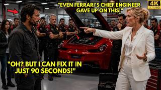 Even Ferrari's Chief Engineer Couldn't Fix This The CEO Said — A Single Dad Fixed It In 90 Seconds