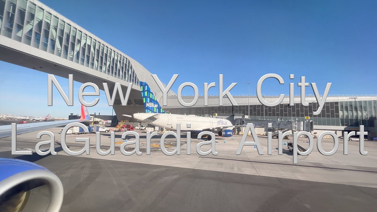 Skyline and Runways: A Stunning 4K View of Manhattan and Runway 31 ...