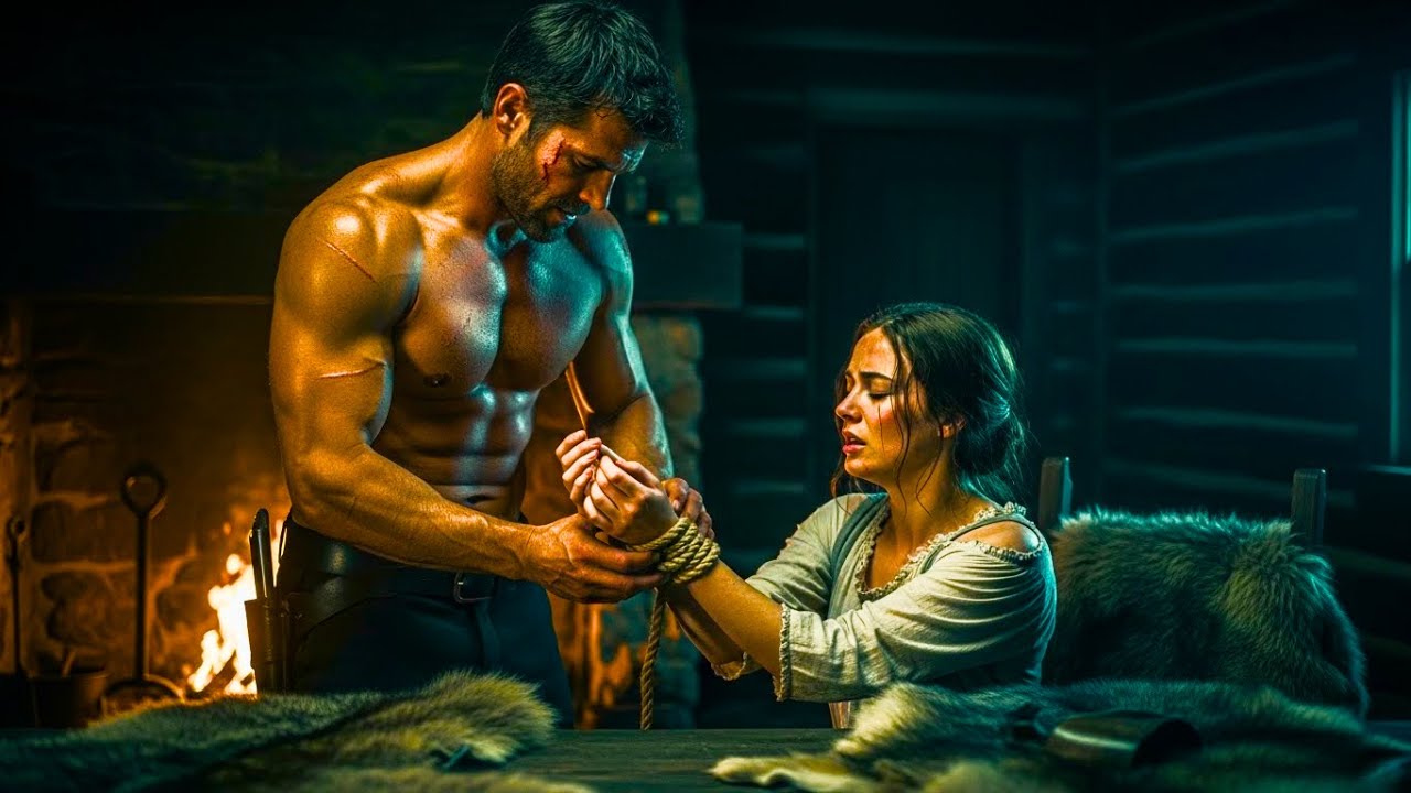 Poskytnu ti útočiště v horské chatě, ale každý západ slunce strávíš svázaná v mém náručí