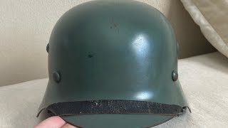 My WW2 German M40 Stahlhelm replica