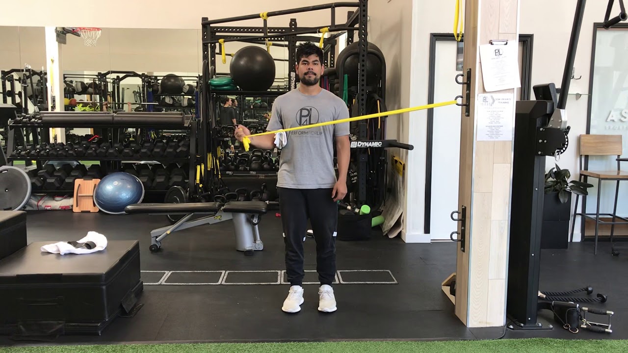 Resistance Band External Rotation YouTube