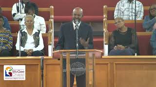 McGee Chapel Sermon - Rev Varden Grayer -What Happened to the Light?