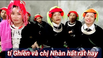 chị Nhàn và tí Ghiền hát dao đón tiếp,rất hay tại lễ cưới nhà Sỉu bủ thôn Nậm An