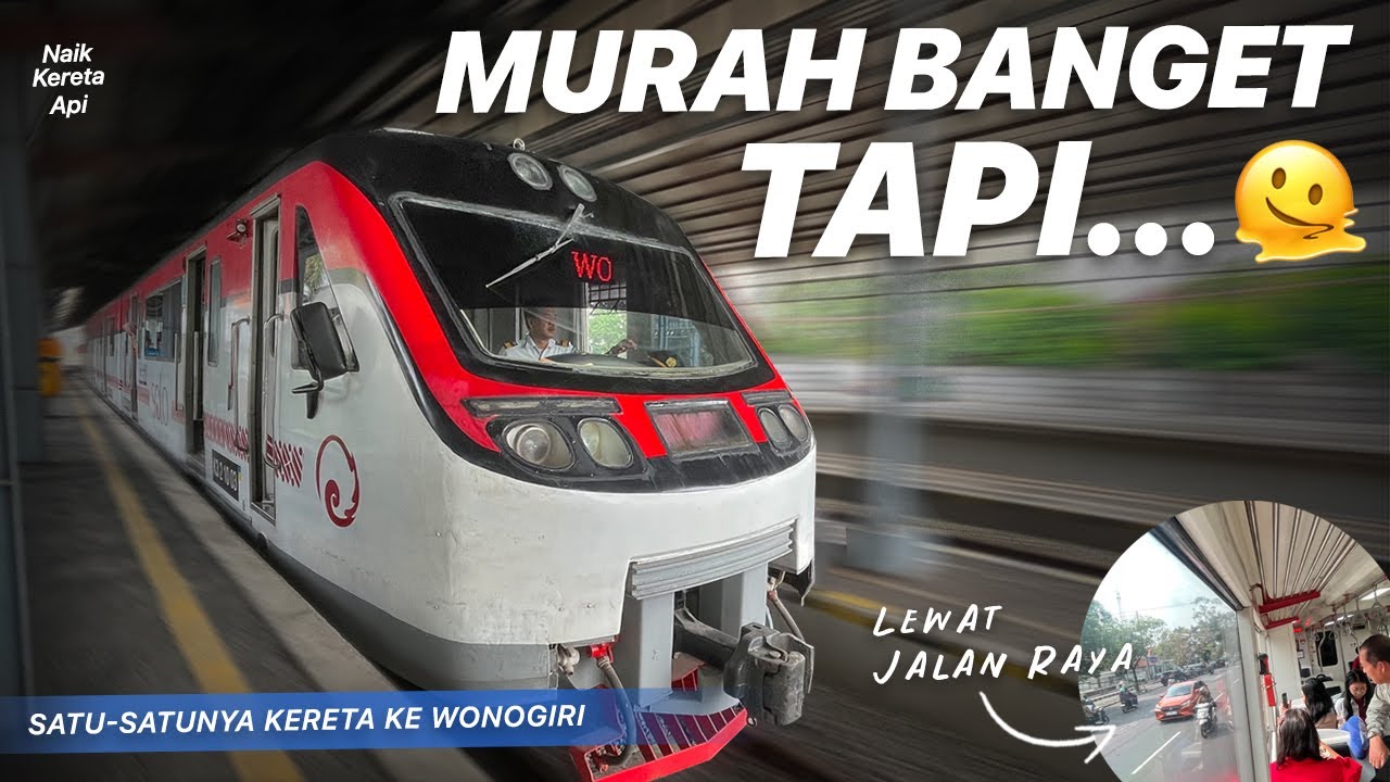 SATU-SATUNYA KERETA MURAH KE WONOGIRI | KA Batara Kresna
