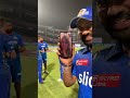 Ritikas call to rohit  mumbai indians shorts