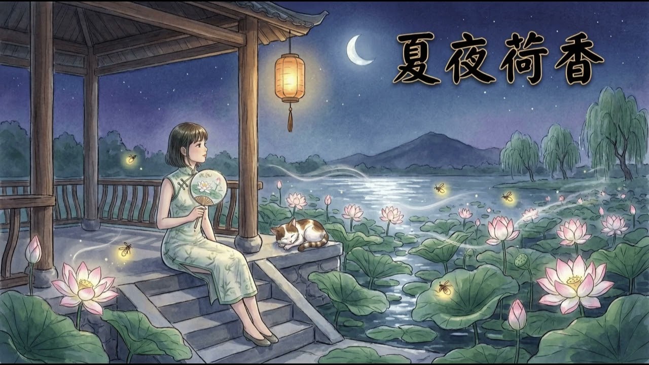 夏夜荷香