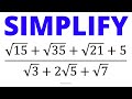 Simplify this Radical Expression | Step-by-Step Explanation