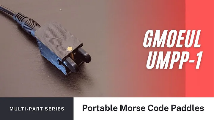 Morse Code Ultra-Miniature Precision Paddle by Peter GM0EUL