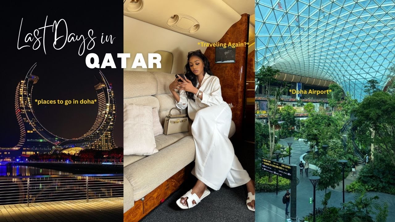 Bye Qatar! ️ Doha Airport + Meeting Beyoncé & Gordon Ramsay +Viral Eats ...