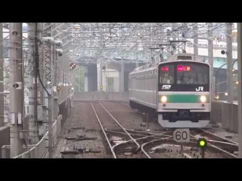 りんかい線新木場駅に到着するJR埼京線205系/Rinkai Line/2013.05.11