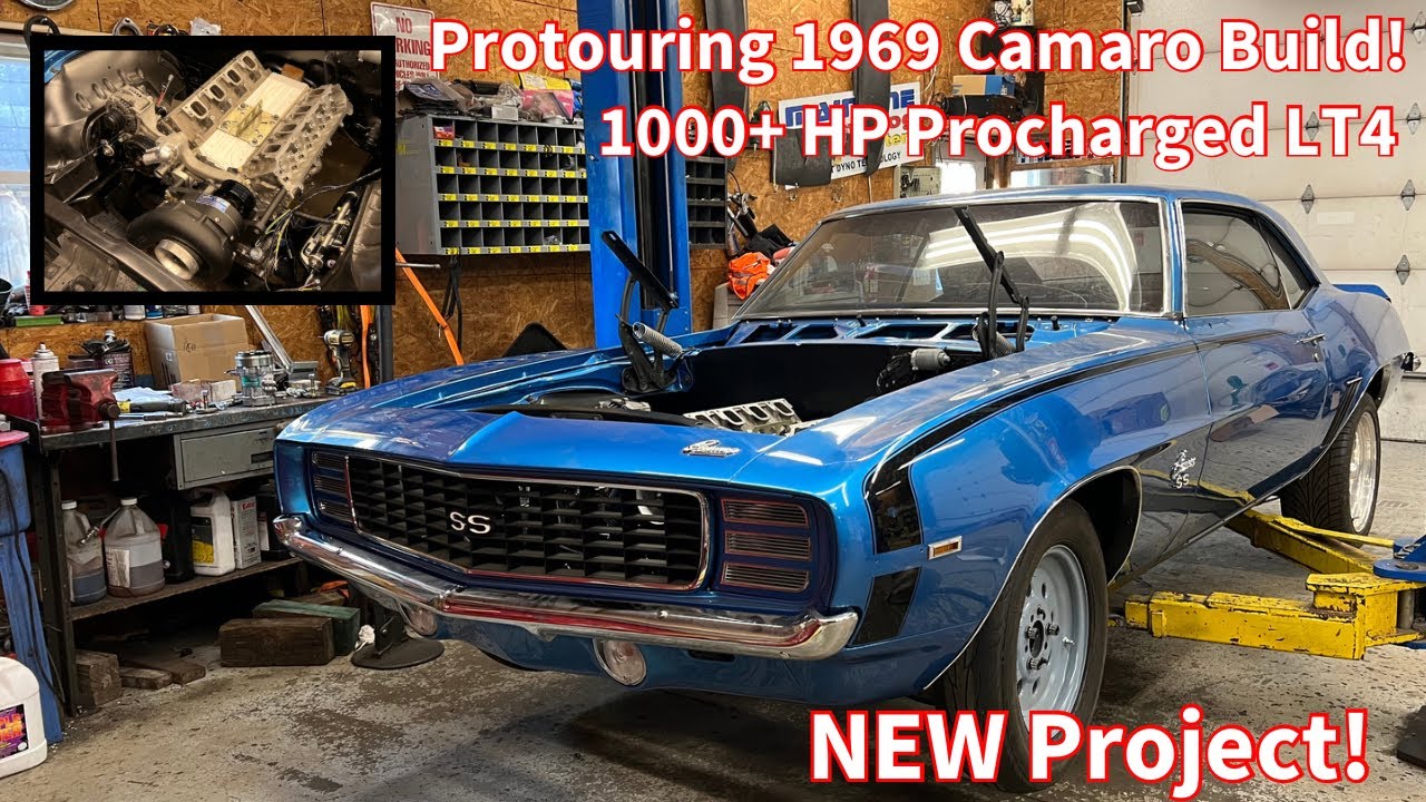 NEW Project Pro Touring 1969 RS/SS Camaro LT4 Swap PROCHARGER! 1000+ HP Detroit Speed LME 416 F1X