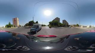 Driving Downtown R U S T A V I - 360 video | Virtual Reality
